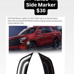 21-24 Tahoe Side Marker 