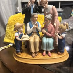 Vintage Home interior Figure- 2007 Denim Days 50th Anniversary Celebration 