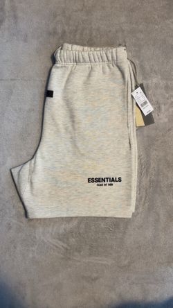 Light oatmeal essential shorts