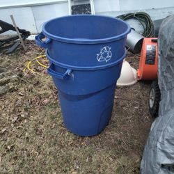 2 Barrels  And Two Barrel Hold Cabinet With   Worth About  $500