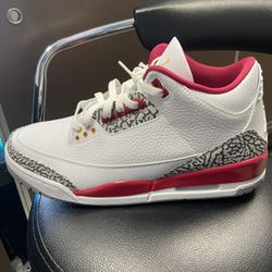 Jordan 3 Cardinal Red