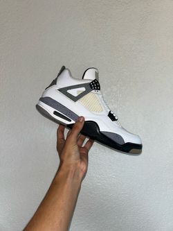 Jordan 4 white cement sz 8.5