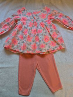 NEW! Baby Girl Set, Size 3-6 months