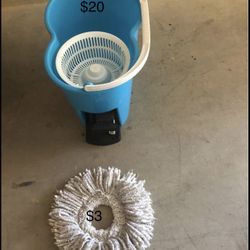 Mop bucket, Mop bucket spin with feet, mop refill