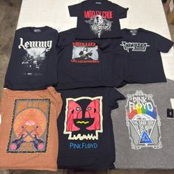 Band Tees / Music Graphic Tees unisex   lot of 1,000.pcs all for $1,500