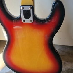 1970s Univox High Flier Phase 4 Solid Body Electric Guitar