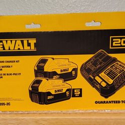 Dewalt 20 Volt Battery And Charger Kit....$120...Firm On Price...Brand New.... Pickup Only...