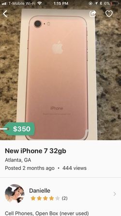 iPhone 7 rose gold