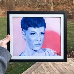 HALSEY 8.5X11 FRAMED PRINT