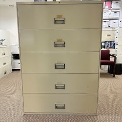 5-Drawer Lateral File Cabinets, Great Condition