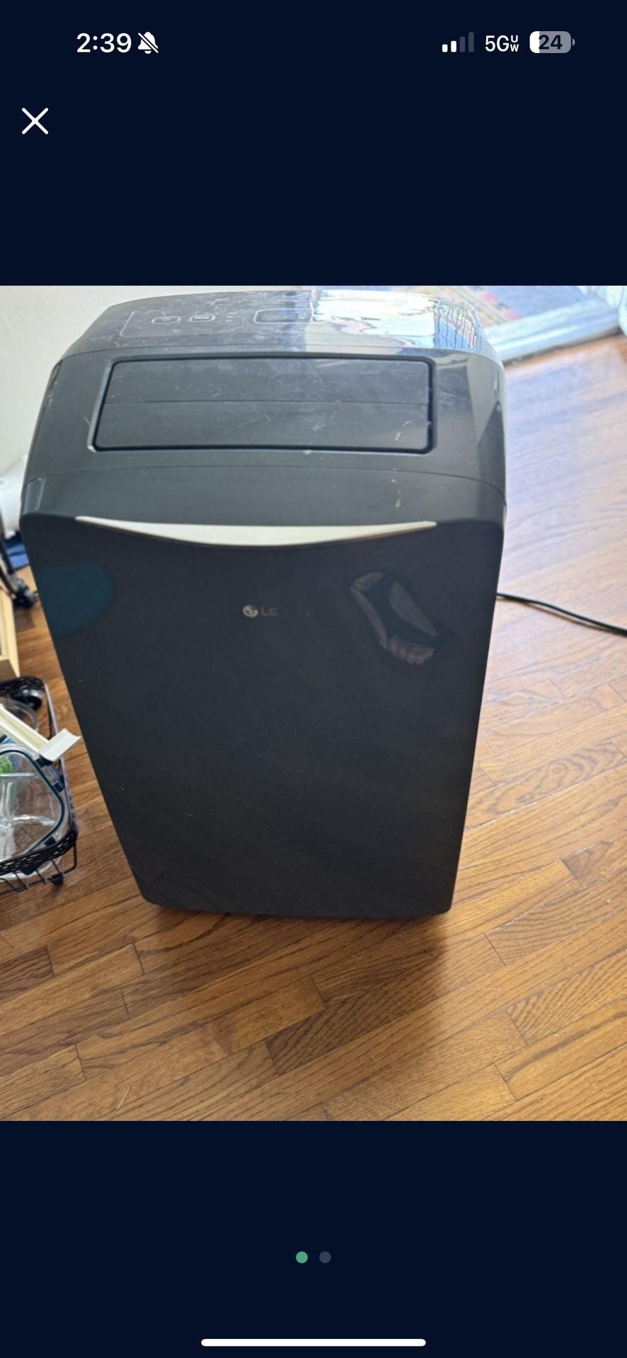 Strong LG Air conditioner 14000 BTU