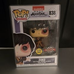 ATLA Zuko Funko Pop #838