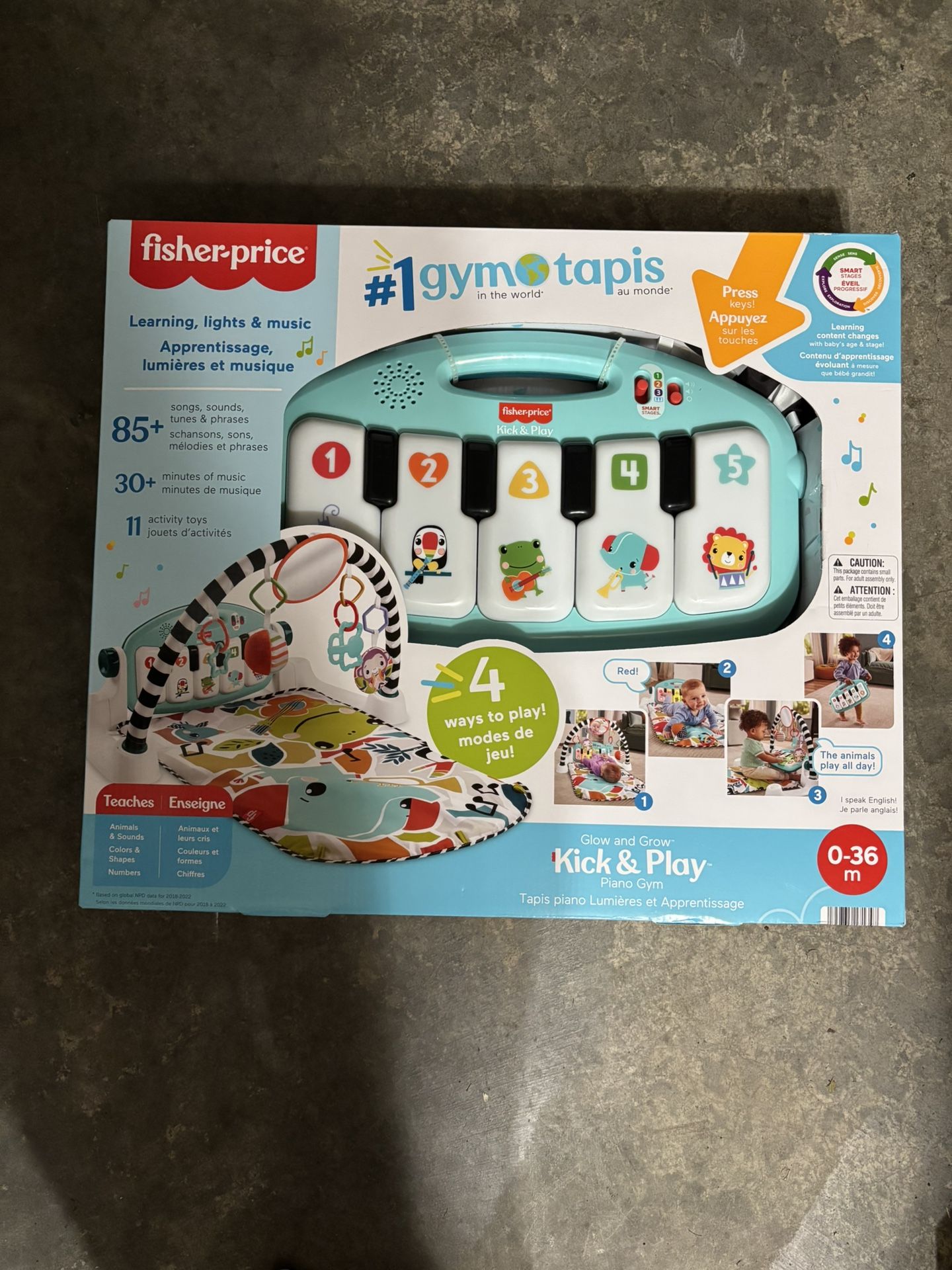FREE Fisher-Price Kick And Play Piano