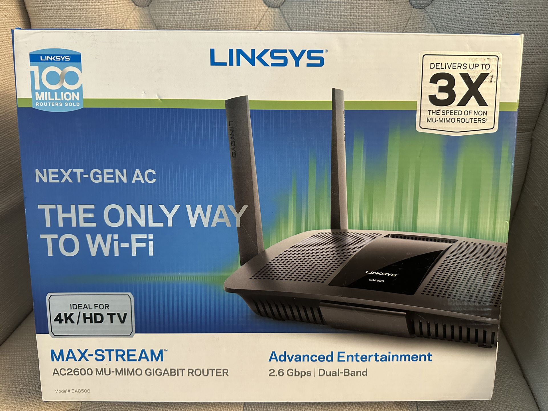 Linksys Max Stream Router 3 X Speed 