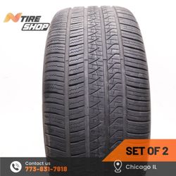 Selling a Set of 2 Used 8.5/32  295/45ZR20  110Y  Pirelli  Scorpion Zero All Season Run Flat