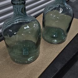 2 - 12 Liter Glass Bottles