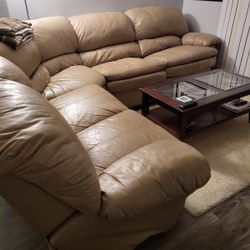 Leather Sofa With Pull Out Bed 