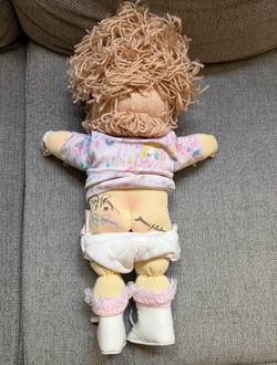 RARE Signed Xavier Roberts Cabbage Patch Kid “Baby Marilyn” + Original 1989 Photo