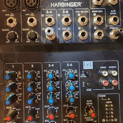 Harbinger 8 Channel Mixer