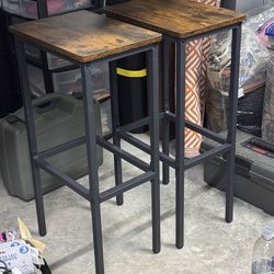 2 Stools 30 inch