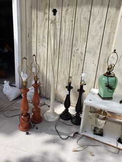 Lamps 9.99 each