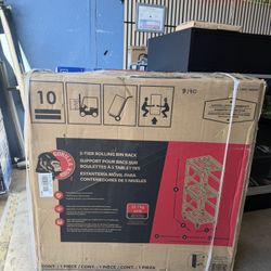 Gorilla Rack 5-tier Rolling Bin Organizer