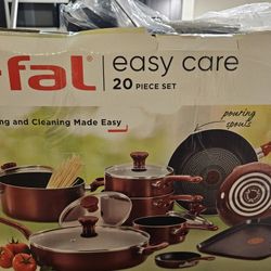 T-FAL EASY CARE COOKWARE SET