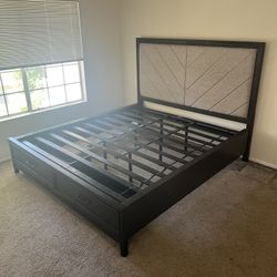 Bed Frame (California King)