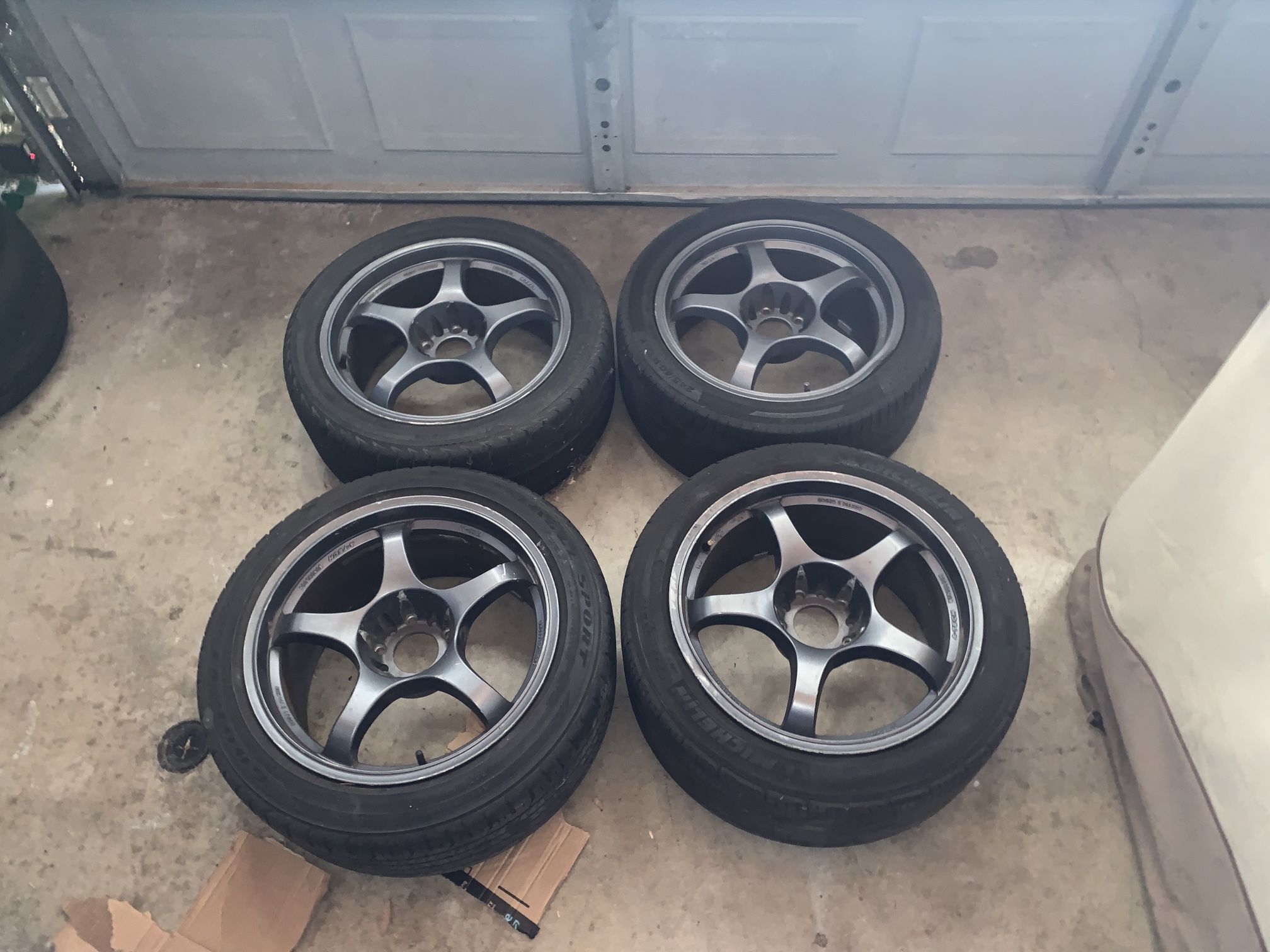 A Tech Monoblock 5 Spoke Wheels 5x114.3