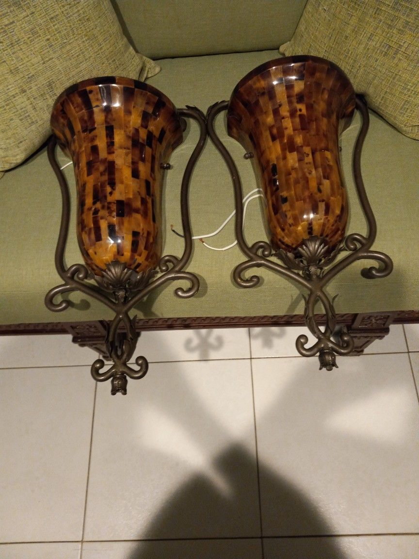 Set De Lamparss Electricas De Pared