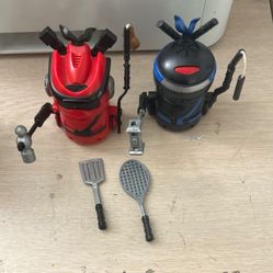 Ninja Battling Robots