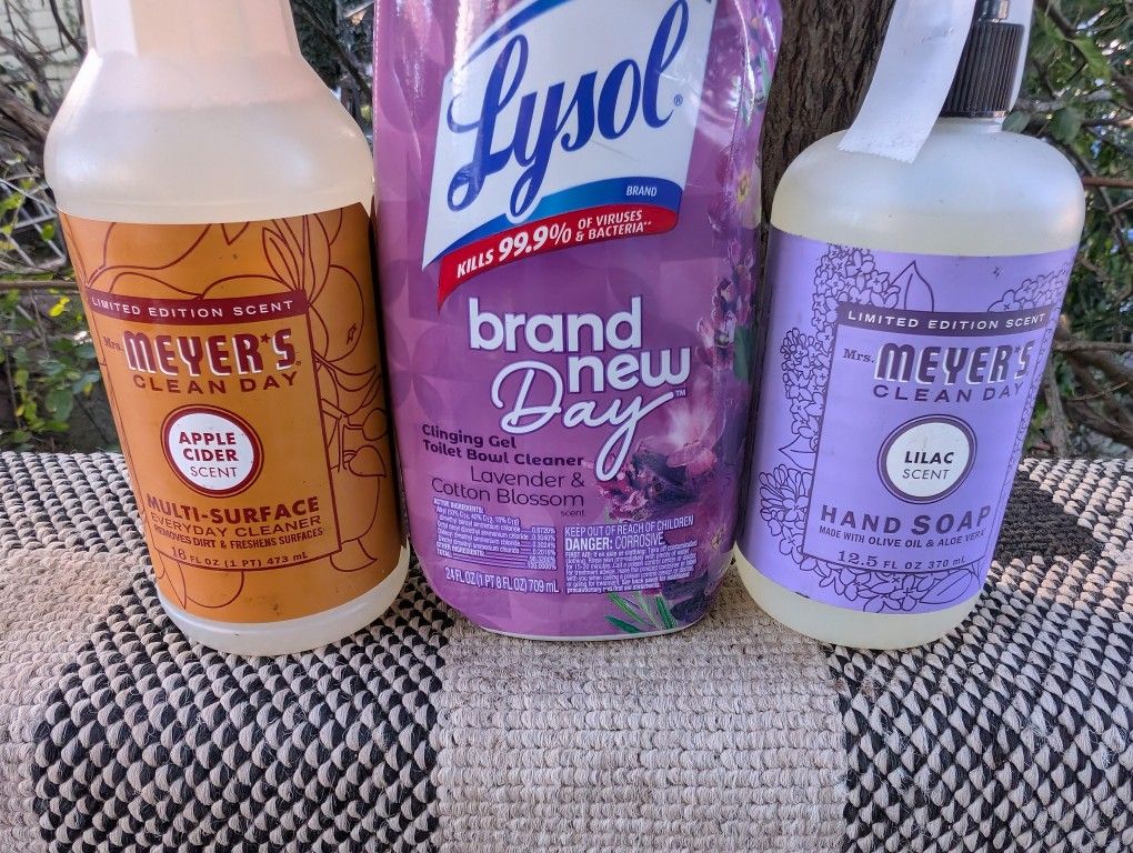 Three Pack Combo Meijers And Lysol