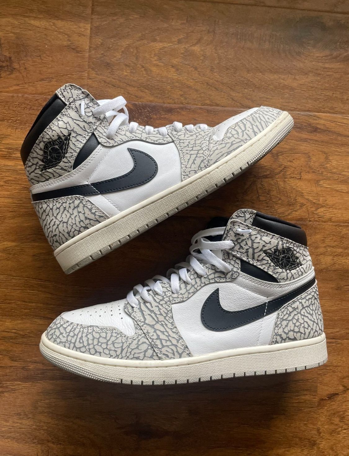 Jordan 1 High White Cement