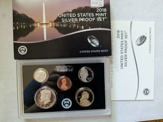 2018 silver proof set
