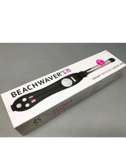 BeachWaver S.75 Ceramic Curling Iron ♡Silver & Pink ♡