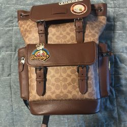 Coach Backpack (Snoopy Edition)