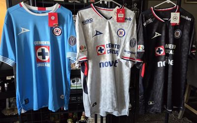 Pirma Mens JERSEY'S Futbol Cruz Azul Home Away Size XL 2xl Y 3xl No Trade 