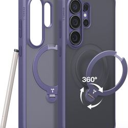 TORRAS Q3 Spin For Samsung Galaxy S26 Ultra Case, 360 Magnetic Stand, Compatible With Magsafe, Slim S26 Ultra Case With Kickstand, Aesthetic For Women