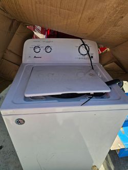 Amana White Washer