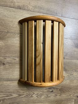 Cedar Sauna Footrest, Headrest - Wooden Food Support For Sauna & Banya