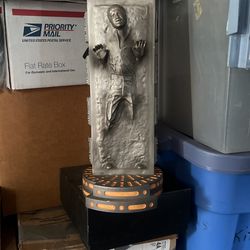 Starwars Han Solo Carbonite   Toy Bank. 