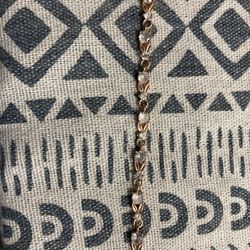 Rose Gold Women’s Tennis Bracelet 