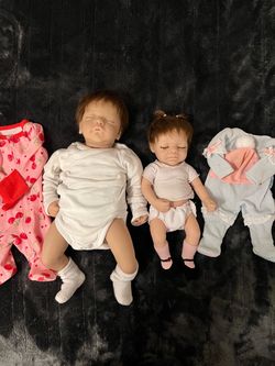 Two Dolls - silicone.