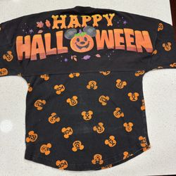 Disney Parks 2021 Halloween Mickey Minnie Pumpkin Spirit Jersey XS Disneyland