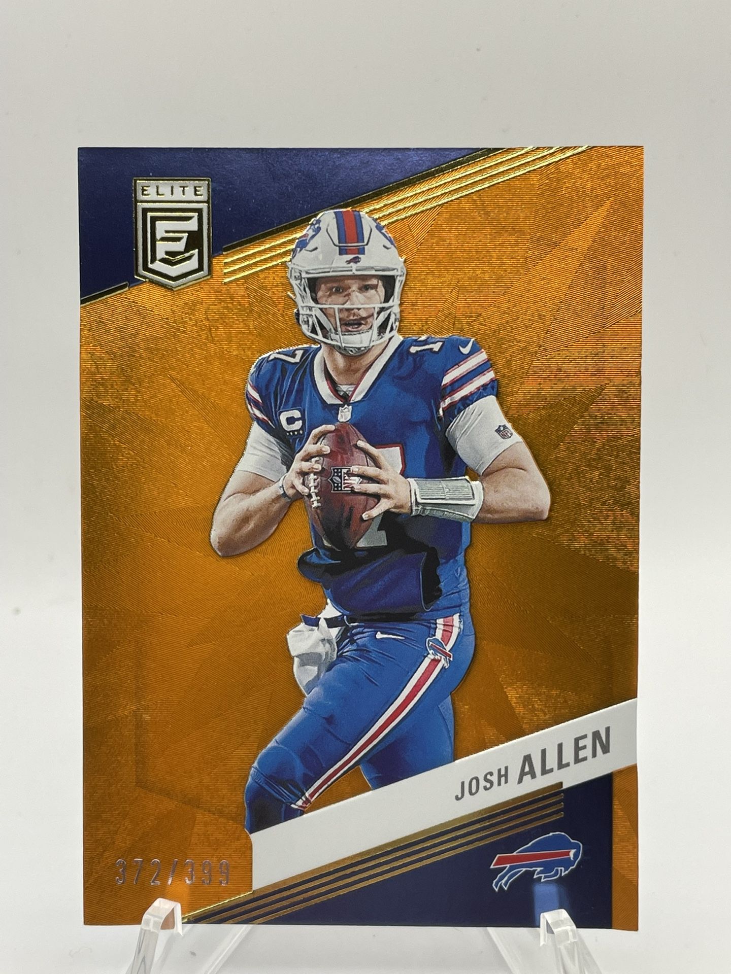 Josh Allen Numbered Orange Elite /399