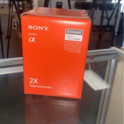 Sony FE Teleconverter 2.0 X Sony E Mount