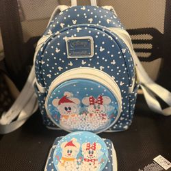 Loungefly Backpack And Wallet