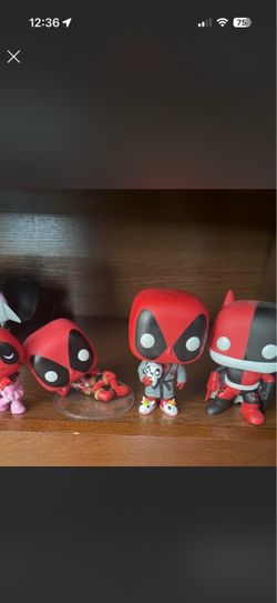 Deadpool Funko Pop Figures Lot