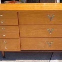 1956 American made 6 drawer birch DRESSER with deep drawers / dovetailing and all original condition and Others 