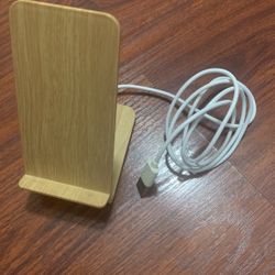 Wooden iPhone Charger 